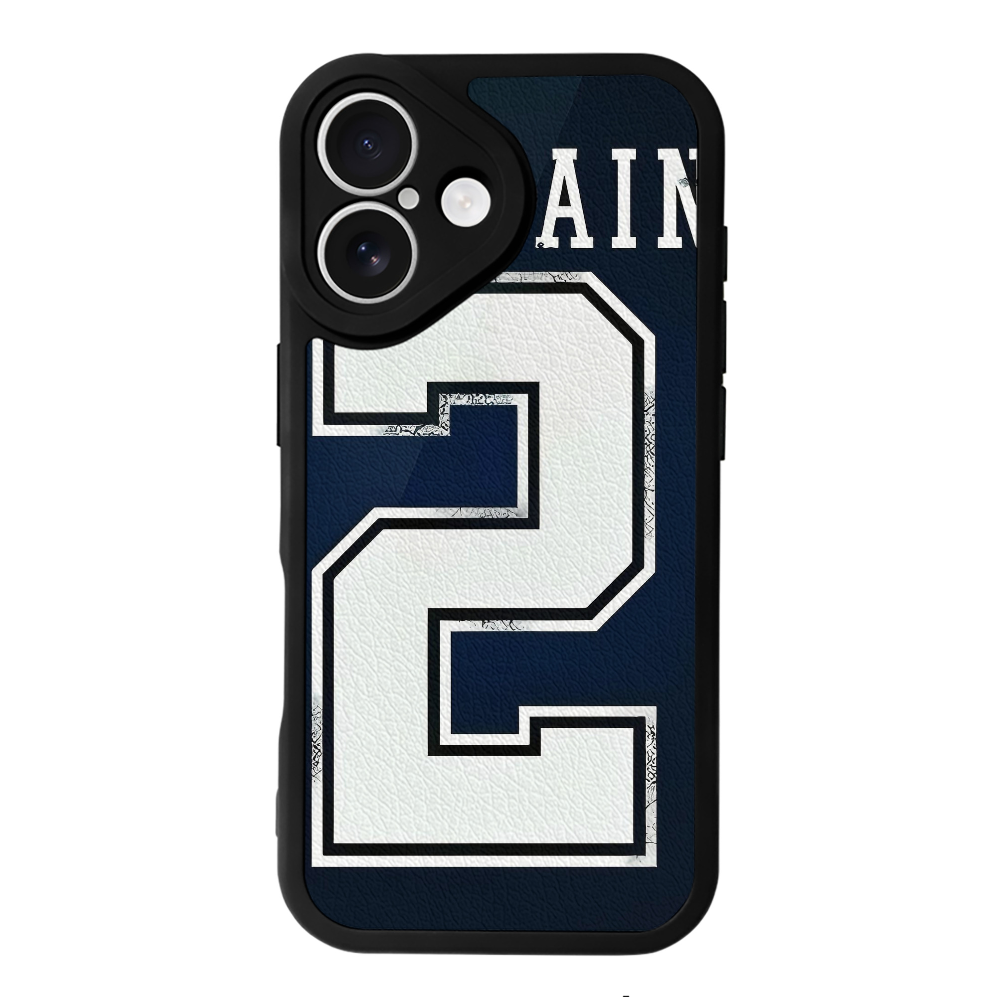 Derek Jeter 28 IPhone 16 Silicone Leather Case – UV Print, Lambskin Texture – Perfect Fit, Wireless Charging Compatible, Scratch Resistant, Precise Cutouts – Stylish Protection For IPhone 16